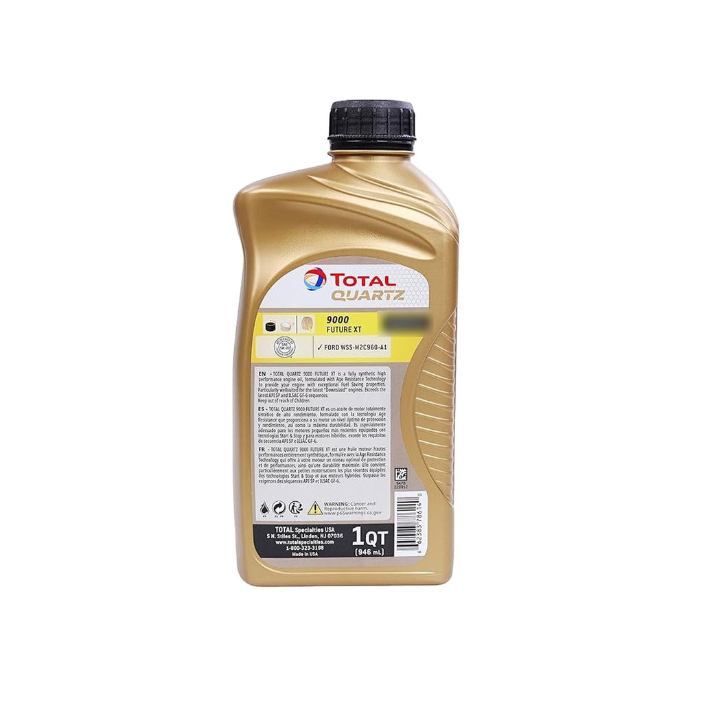 Aceite Motor Sintetico Total 5w40 Bidon 946 ml