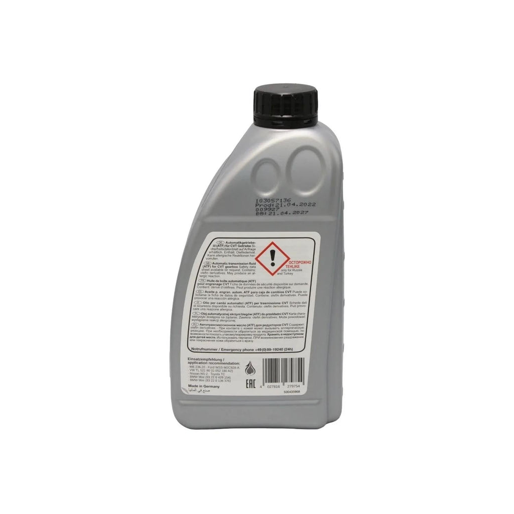 Aceite Para Transmisión CVT de 1LT Color Amarillo