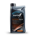Aceite Wolf ExtendTech 75W80 GL4/GL5 1L - botella